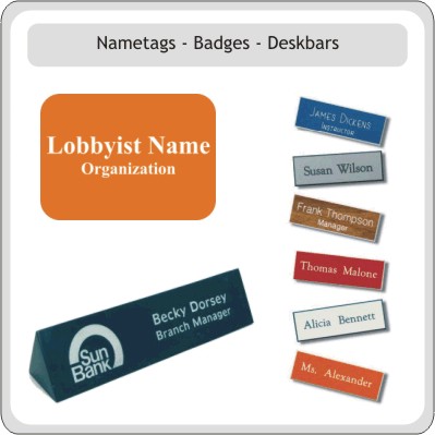 Name Badges x 5